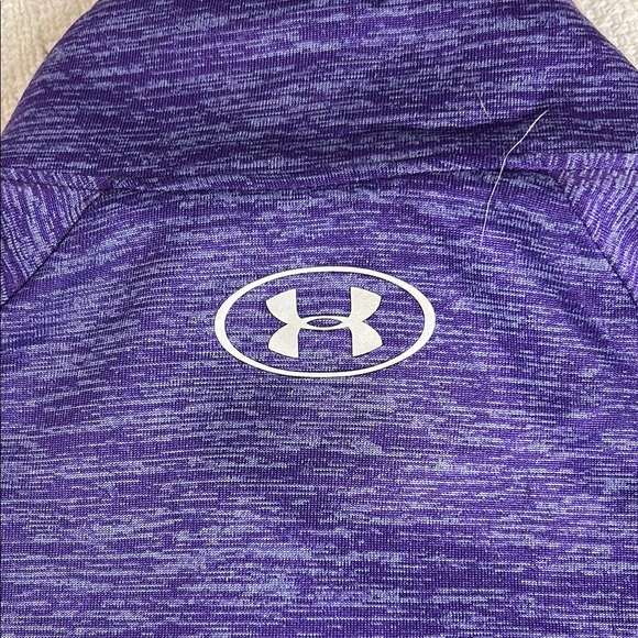 Under Armour Purple Fitted Long Sleeve Tee - Picture 3 of 8